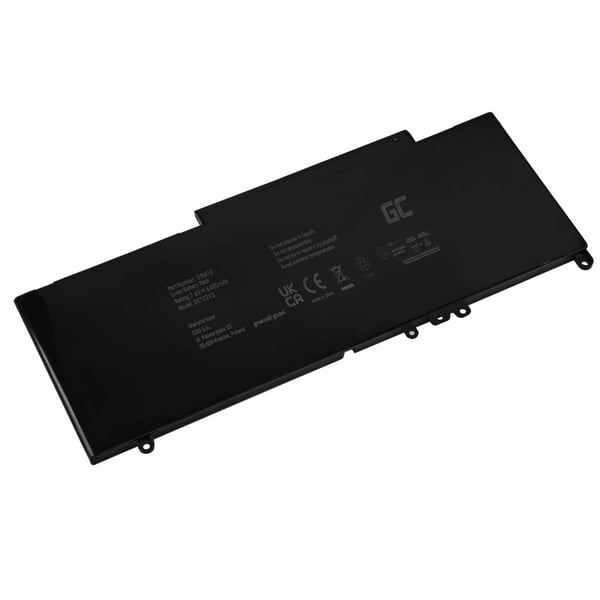 Miniatyrbillede 3 af 5: Green Cell DE102V3 laptop reservedel Batteri