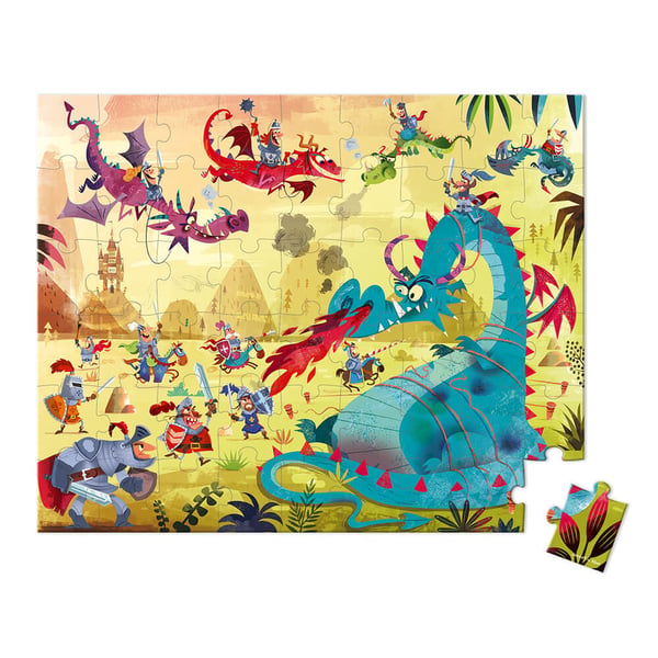 Miniatyrbild 1 av 3: JANOD Puzzle Dragons 54 pieces