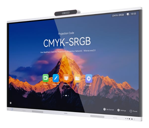 Miniatyrbillede 4 af 4: Huawei IHS3-86SA 2,18 m (86") 3840 x 2160 pixel Wi-Fi 6 (802.11ax) Grå, Sort Bluetooth