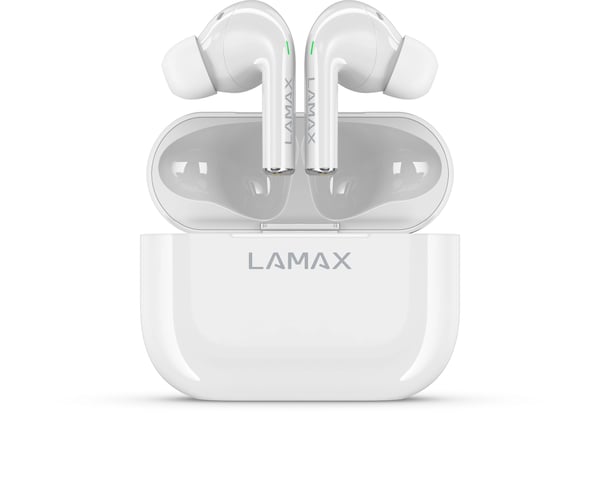Lamax Clips1 Headset True Wireless Stereo (TWS) I öra Samtal/musik/sport/vardag USB Type-C Bluetooth Vit