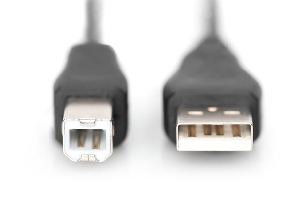 DIGITUS USB-A USB-B tilslutningskabel, 1m