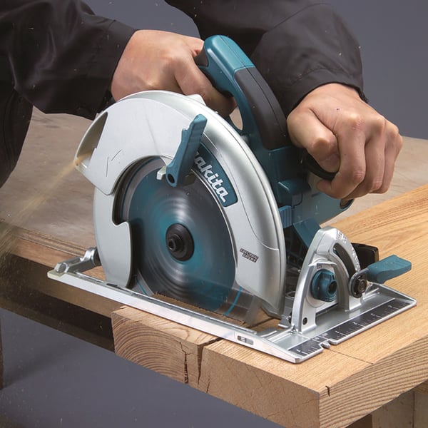 Miniatyrbild 3 av 19: Makita 5008MGJ bärbar cirkelsåg 21 cm Svart, Blå, Grå 5200 RPM 2300 W