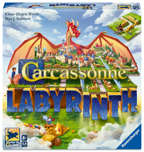 Ravensburger Carcassonnen labyrintti
