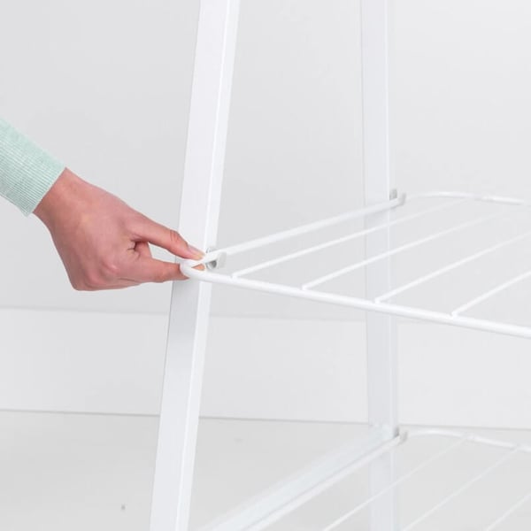 Miniatyrbillede 3 af 10: Brabantia 118227 tørrestativ Fritstående stativ Hvid