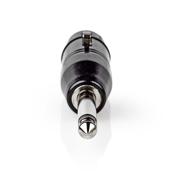 Nedis COTP15940BK kaapelin sukupuolenvaihtaja XLR (3-pin) 6.35 mm Male Musta