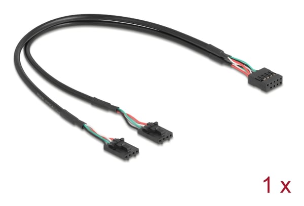 Miniatyrbild 3 av 5: DeLOCK 61072 nätverkskort/adapters Intern USB 2.0