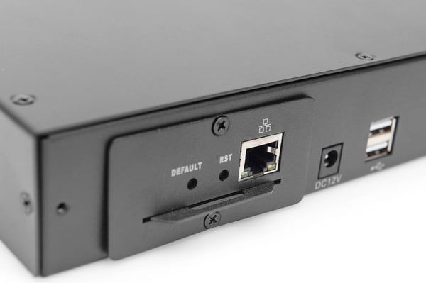 Miniatyrbild 5 av 7: Digitus DS-72214 KVM-switchar Rackmontering Svart
