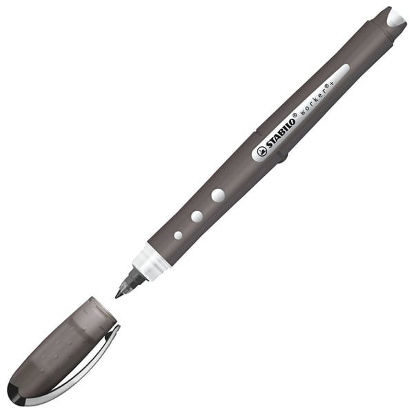 STABILO worker+ colorful Stiftpenna Svart 1 styck