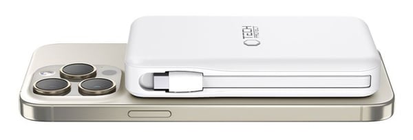 Tech-Protect PB31 10000 mAh Langaton lataaminen Valkoinen