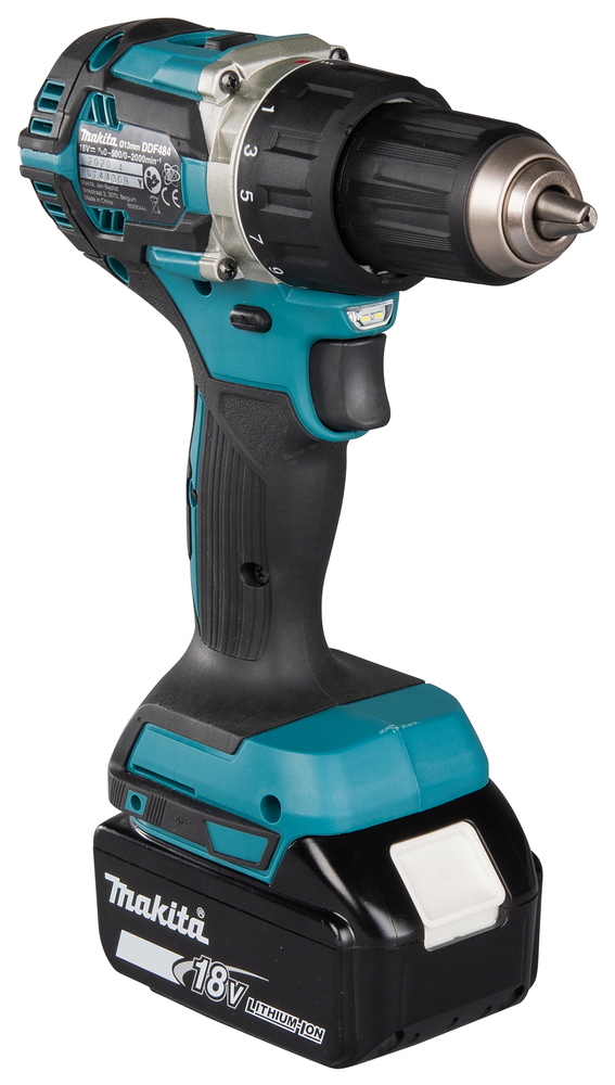 Makita DDF484RFJ bor 2000 rpm 1,8 kg Sort, Blå