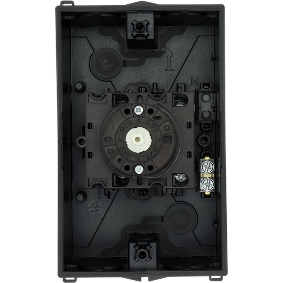 Miniatyrbild 7 av 11: Eaton T3-4-8410/I2 Vippströmställare 3P Svart, Vit