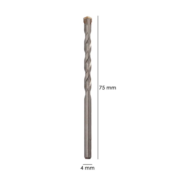 Wolfpack Broca Widia Piedra Ø 4 mm. Din 8039 Punta de Tungsteno