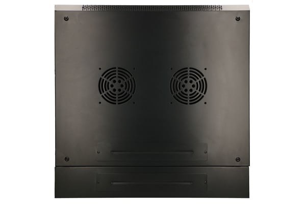 Extralink 6U 600X600 AZH WALL-MOUNTED RACKMOUNT CABINET SWING TYPE BLACK Väggmonterad rack Svart