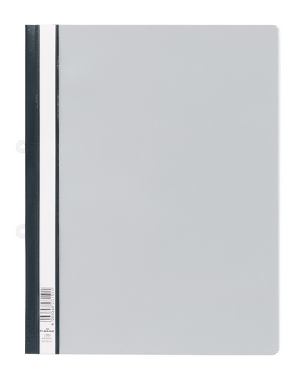 Miniatyrbillede 1 af 3: Durable Clear View Folder omslag til rapport PVC Grå