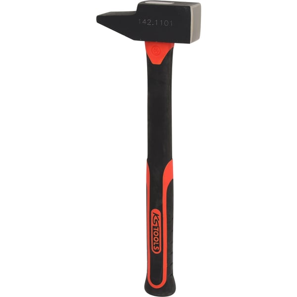 Miniatyrbillede 1 af 4: KS Tools 142.1101 hammer Nittehammer Sort, Rød