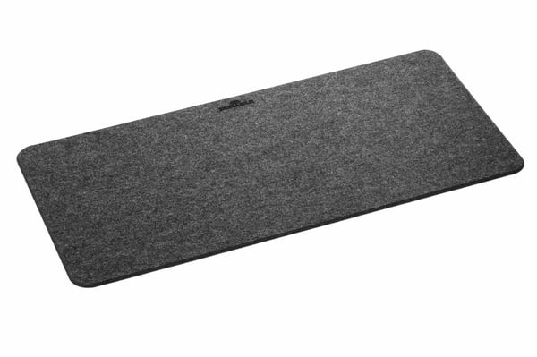 Durable 708158 skrivbordsunderlägg PET-filt Kol