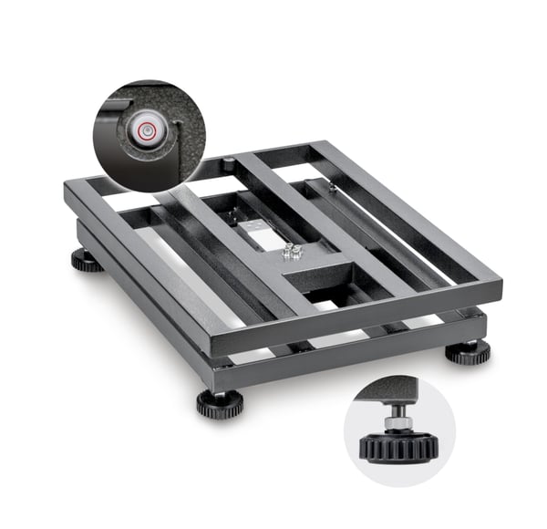 KERN & SOHN Plattformwaage LCD 15 kg Rostfritt stål