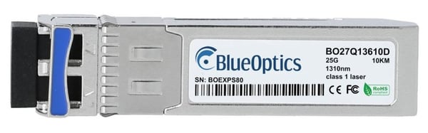 BlueOptics XS+31LC10D-BO transceiver-moduler för nätverk Fiberoptik 25000 Mbit/s SFP28 1310 nm