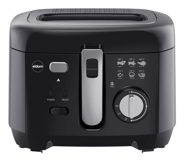 ELDOM FR18C frituregryde Enkelt 2,5 L Enkeltstående 1800 W Sort