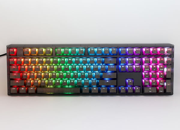 Miniatyrbillede 7 af 9: Ducky One 3 Aura tastatur Spil USB QWERTY US International Sort