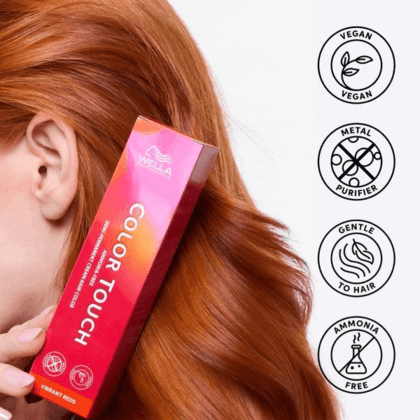 Miniatyrbild 4 av 8: Wella Color Touch Rich Naturals hårfärg Brun 60 ml