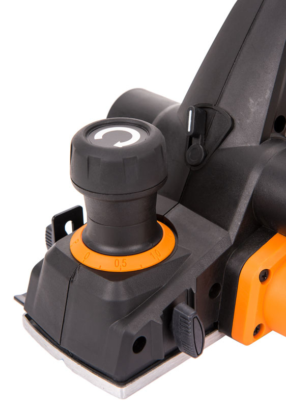 Miniatyrbillede 3 af 7: WORX WX615 elektrisk høvl Sort, Orange 17000 rpm 750 W