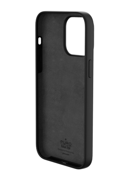Pikkukuva 2 / 3: PURO IPC14P67ICONBLK matkapuhelimen suojakotelo 17 cm (6.7") Suojus Musta