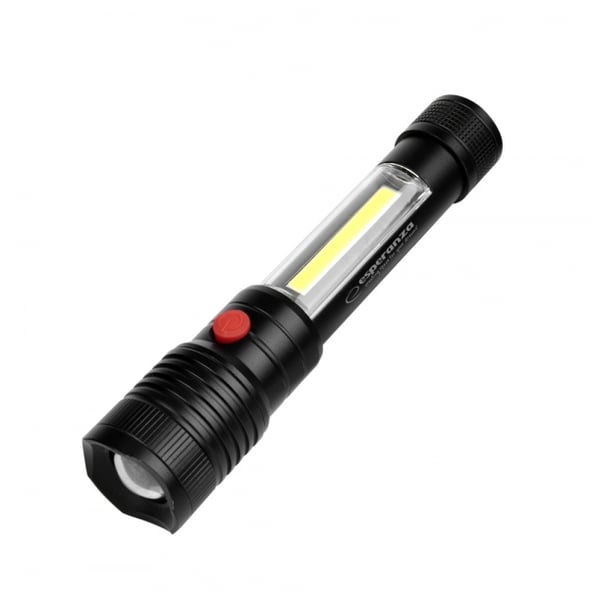 Esperanza Apate Svart Ficklampa LED