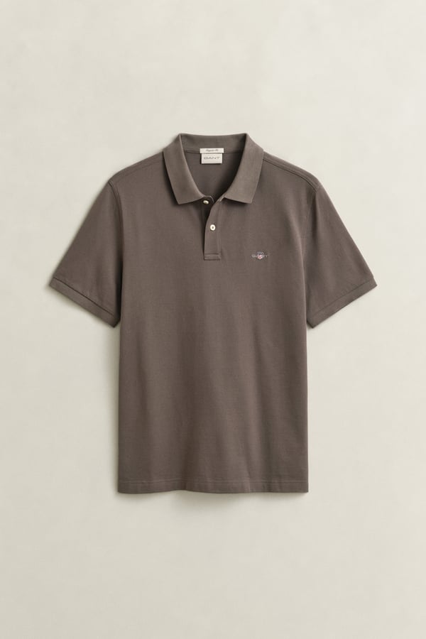 Gant 2210-260 Pikétröja Button down-krage Kortärmad Bomull