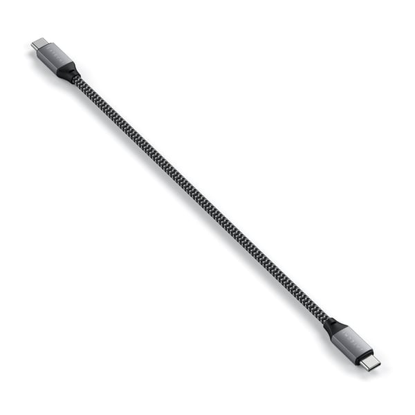 Pikkukuva 4 / 5: Satechi ST-TCC10M USB-kaapeli USB 3.2 Gen 2 (3.1 Gen 2) 0,25 m USB C 0,48 Gbit/s 100 W Harmaa