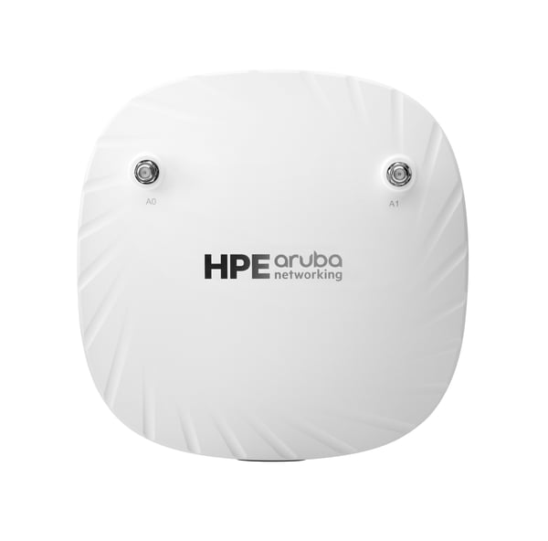 Miniatyrbillede 1 af 2: HPE Aruba Networking AP-504 (RW) Dual Radio 2x2 802.11ax External Antennas Unified Campus AP 1774 Mbit/s Hvid Strøm over Ethernet (PoE)