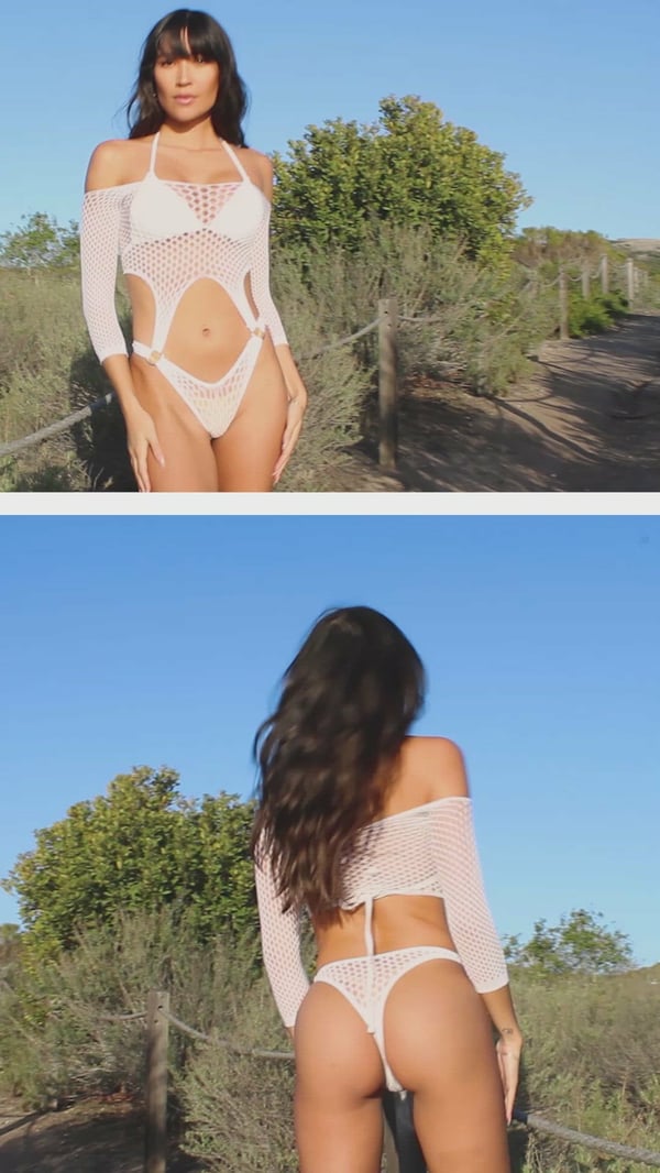 Leg Avenue 89289_00222 undertøjssæt & bodysuit Hvid