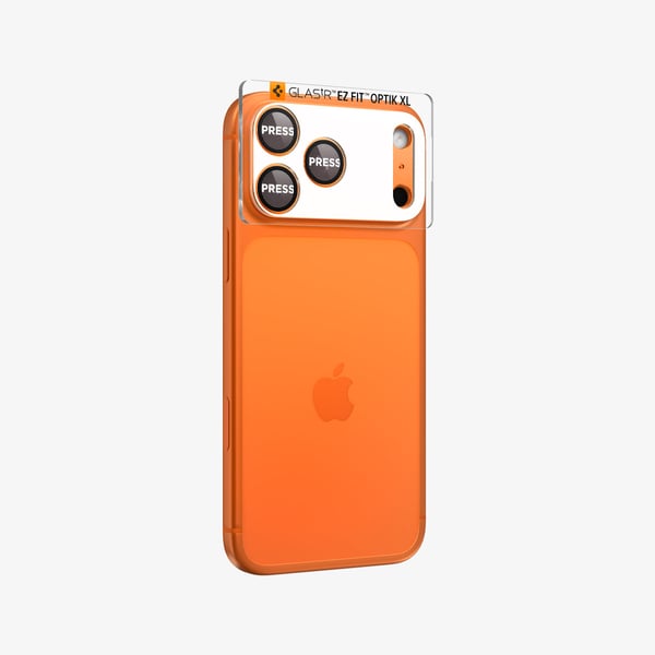 Spigen Optik Pro XL EZ Fit Kameran linssisuoja Apple 2 kpl