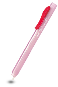 Pentel ZE11T-B pyyhekumi Punainen, Läpinäkyvä, Valkoinen 1 kpl Pentel ZE11T-B pyyhekumi Punainen, Läpinäkyvä, Valkoinen 1 kpl