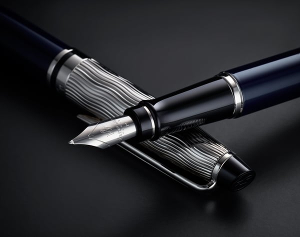 Miniatyrbild 7 av 9: Waterman Expert reservoarpennor Blå 1 styck
