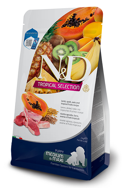 Farmina Pet Food 8010276042422 koiran kuivamuona 10 kg Koiranpentu Hedelmät, Lammas