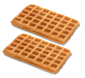 Miniatyrbillede 5 af 5: Cloer 1445 vaffeljern 2 vaffel/vafler 930 W Sort, Rustfrit stål