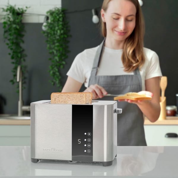Miniatyrbillede 6 af 6: ProfiCook PC-TA 1250 7 2 skive(r) 750 W Rustfrit stål