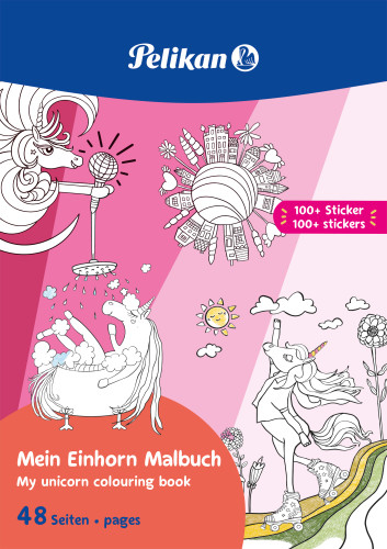 Pelikan 101530 värityskirja ja -sivu Värityskirja/albumi