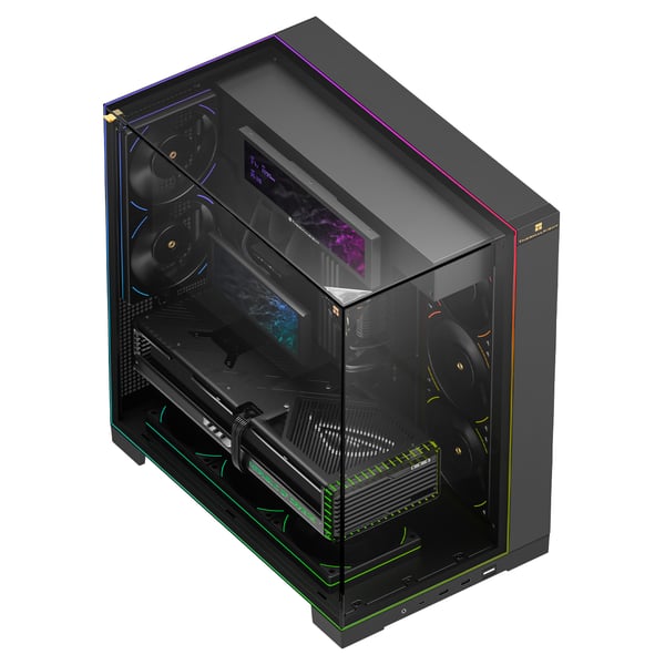 Miniatyrbild 2 av 3: Thermalright A70 VISION Skrivbord Svart