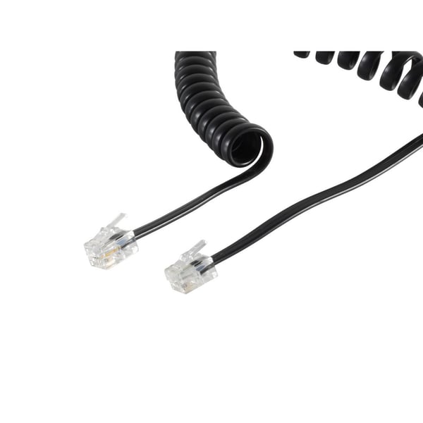 S/CONN maximum connectivity 70135-7.5 telefonkabel 7,5 m Sort