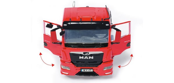 Wiking MAN TGS Modellastbil / -släp Förmonterad 1:32