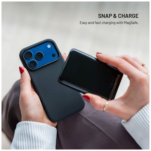 FIXED MagFlow mobiltelefon etui 16 cm (6.3") Cover Sort