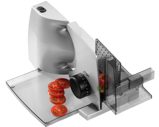Miniatyrbillede 2 af 5: Ritter Allesschneider Compact 1 skæremaskine Elektrisk 65 W Sølv Metal
