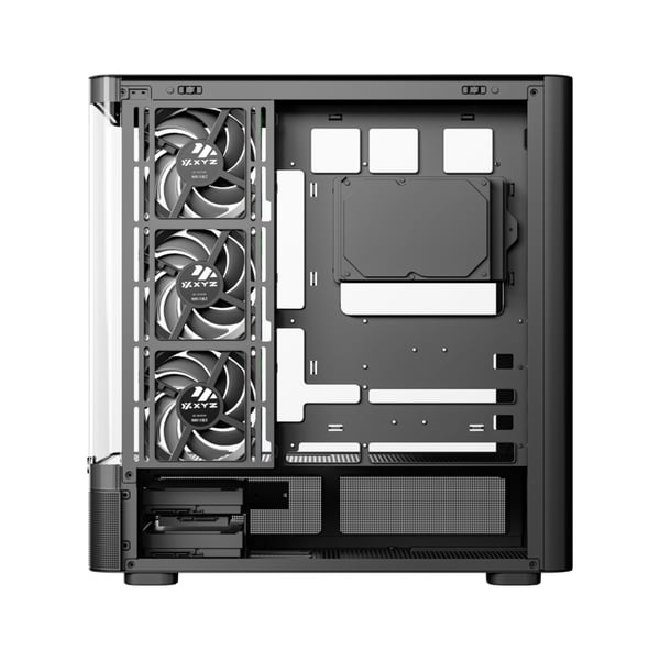 XYZ X-CS-QUANTUM-B datorväskor Midi Tower Svart