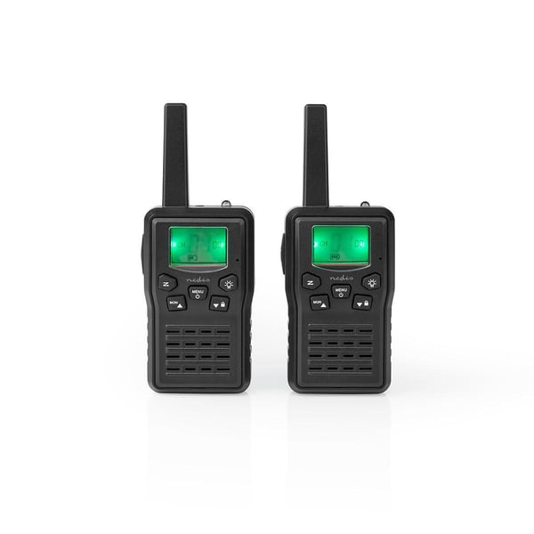 Miniatyrbild 2 av 5: Nedis WLTK1010BK tvåvägsradio 8 kanaler 446 MHz Svart