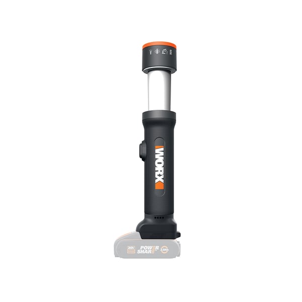 WORX WX027.9 ficklampor Svart, Orange Universal ficklampa LED