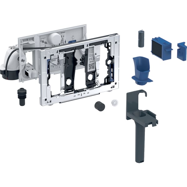 Miniatyrbillede 1 af 2: Geberit 115.051.BZ.2 reservedel til toilet Skylleplade Anthracit