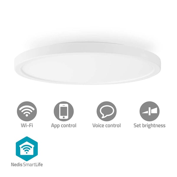 Nedis WIFILAC31WT intelligent belysning Intelligent loftslys Wi-Fi 18 W