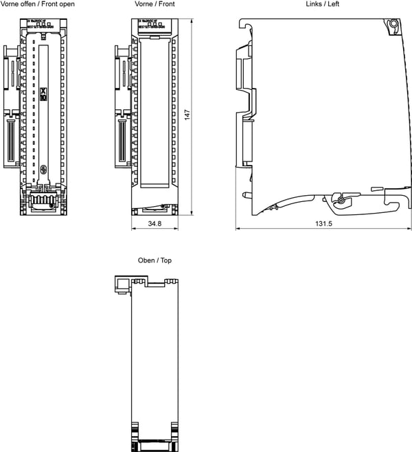 Siemens 6ES7521-1BH00-0AB0 luokittelematon